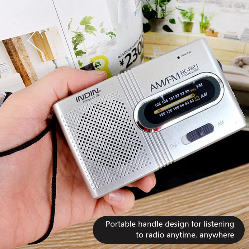 BC-R21 Mini AM/FM Portable Radio - ABRACHEMAC