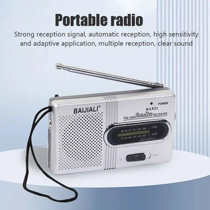 BC-R21 Mini AM/FM Portable Radio - ABRACHEMAC
